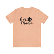 CV2 Boutique Jersey Short Sleeve Tee Fur Mama
