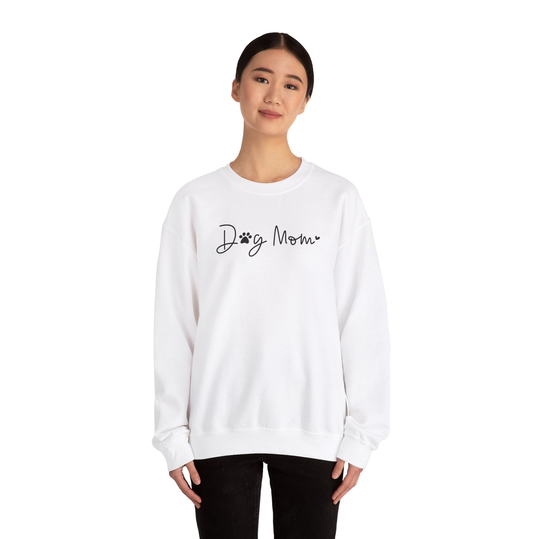 Dog Mom Heavy Blend™ Crewneck Sweatshirt Super Soft