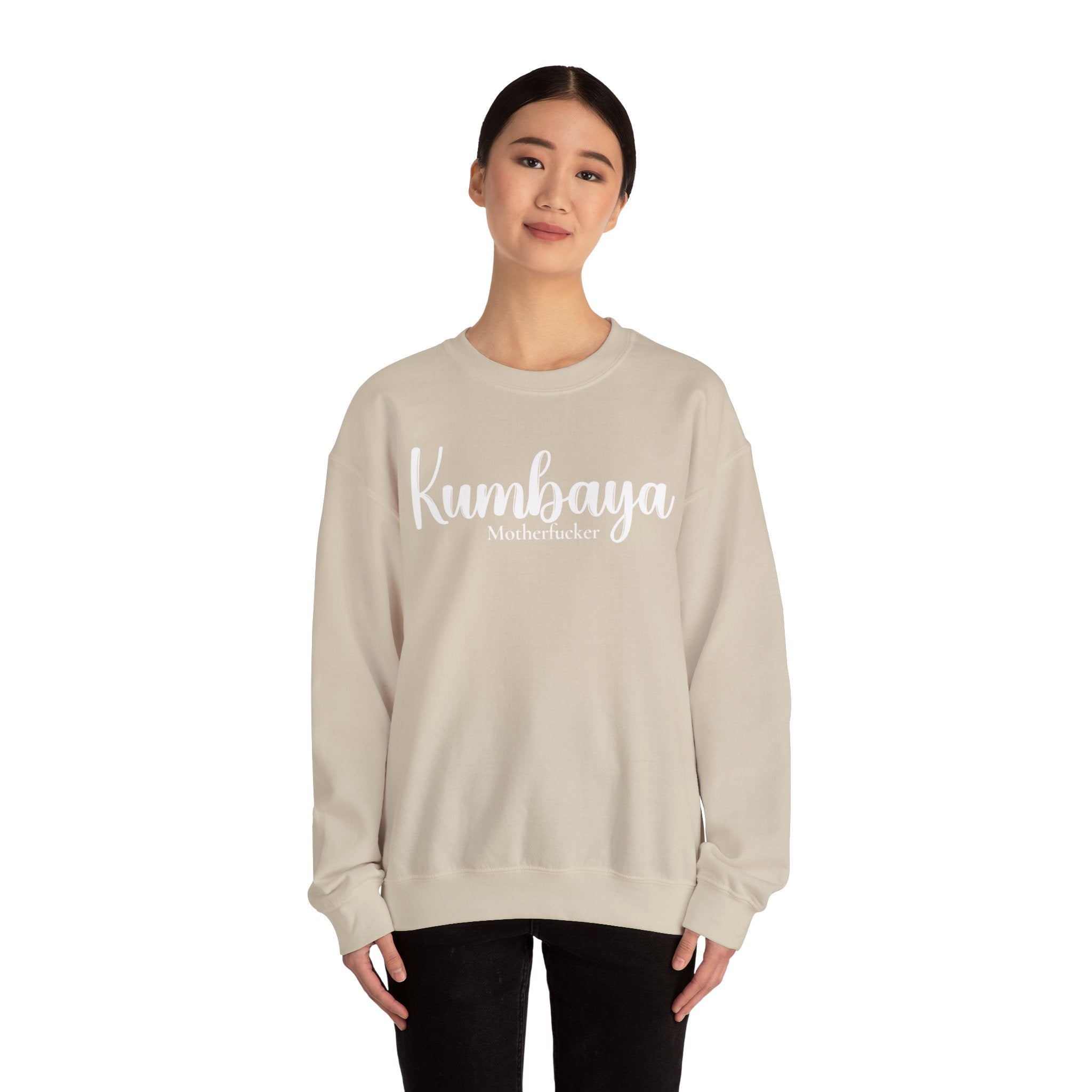 Funny Kumbaya Unisex Heavy Crewneck Sweatshirt