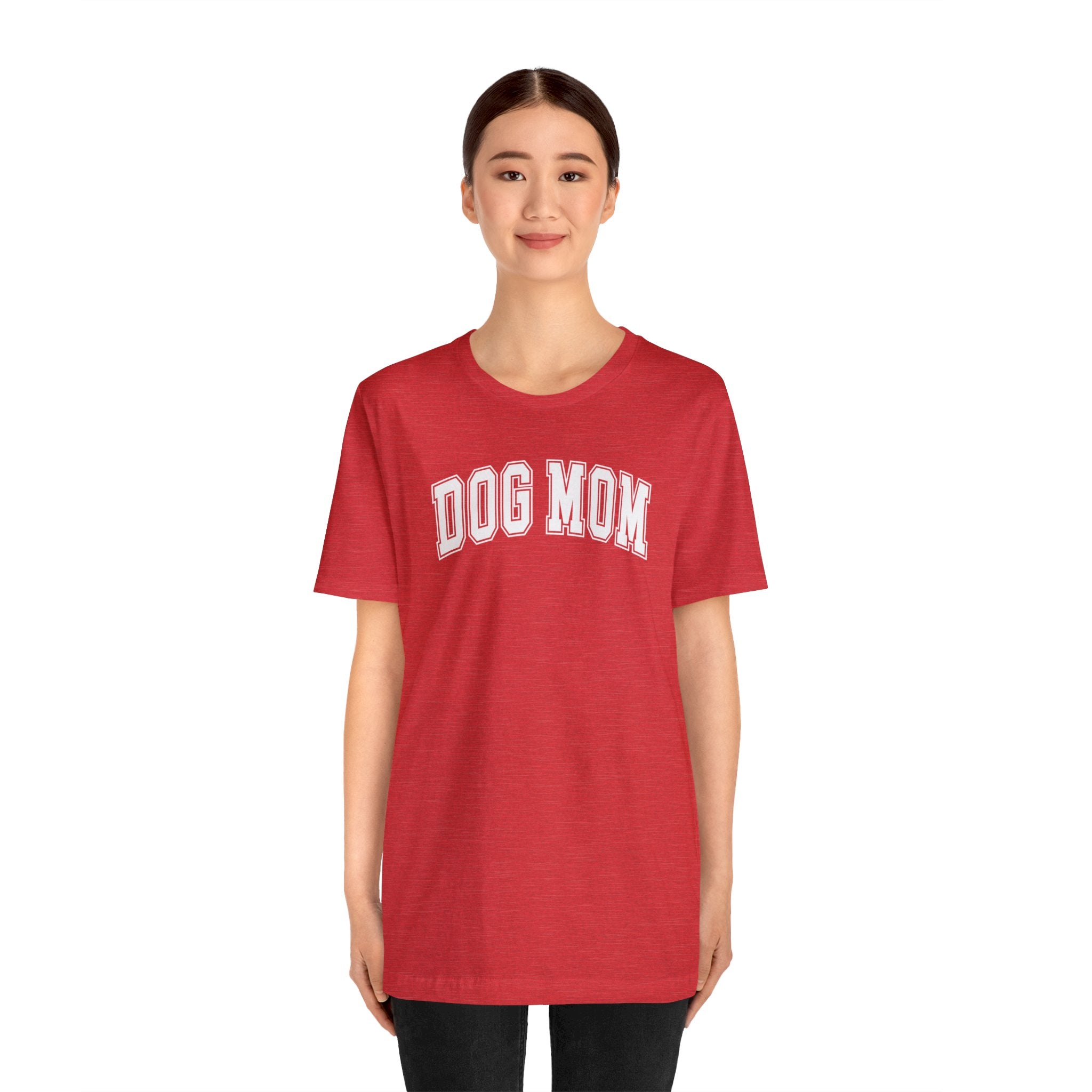 CV2 Boutique Dog Mom Short Sleeve Jersey Tee