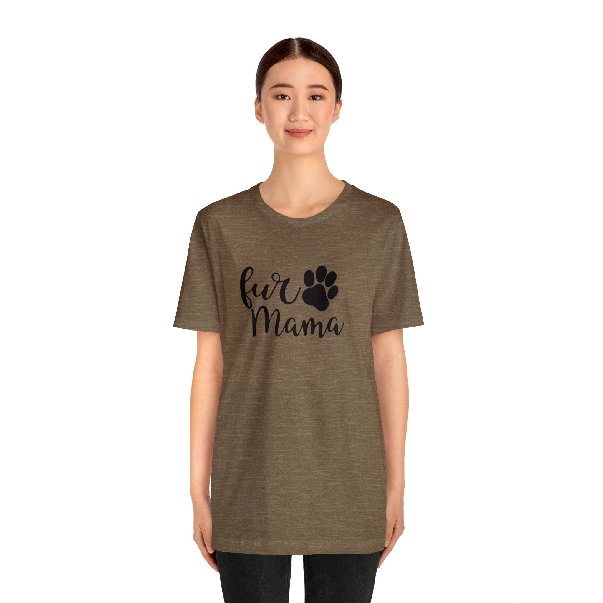 CV2 Boutique Jersey Short Sleeve Tee Fur Mama