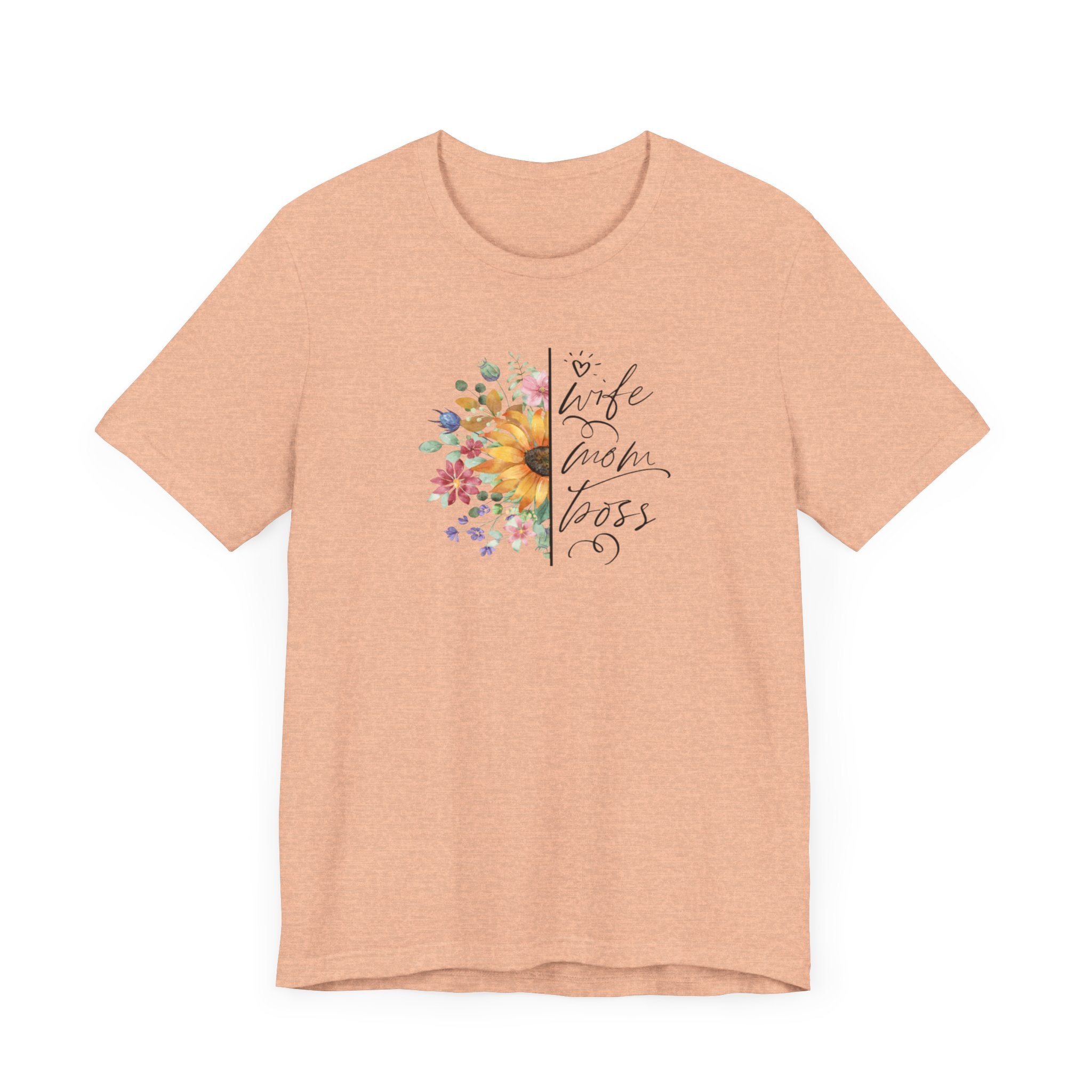 Mom Boss Cute Jersey Short Sleeve Tee