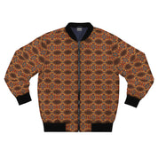 Men's Aztec Vibe Polyester Bomber Jacket (AOP)