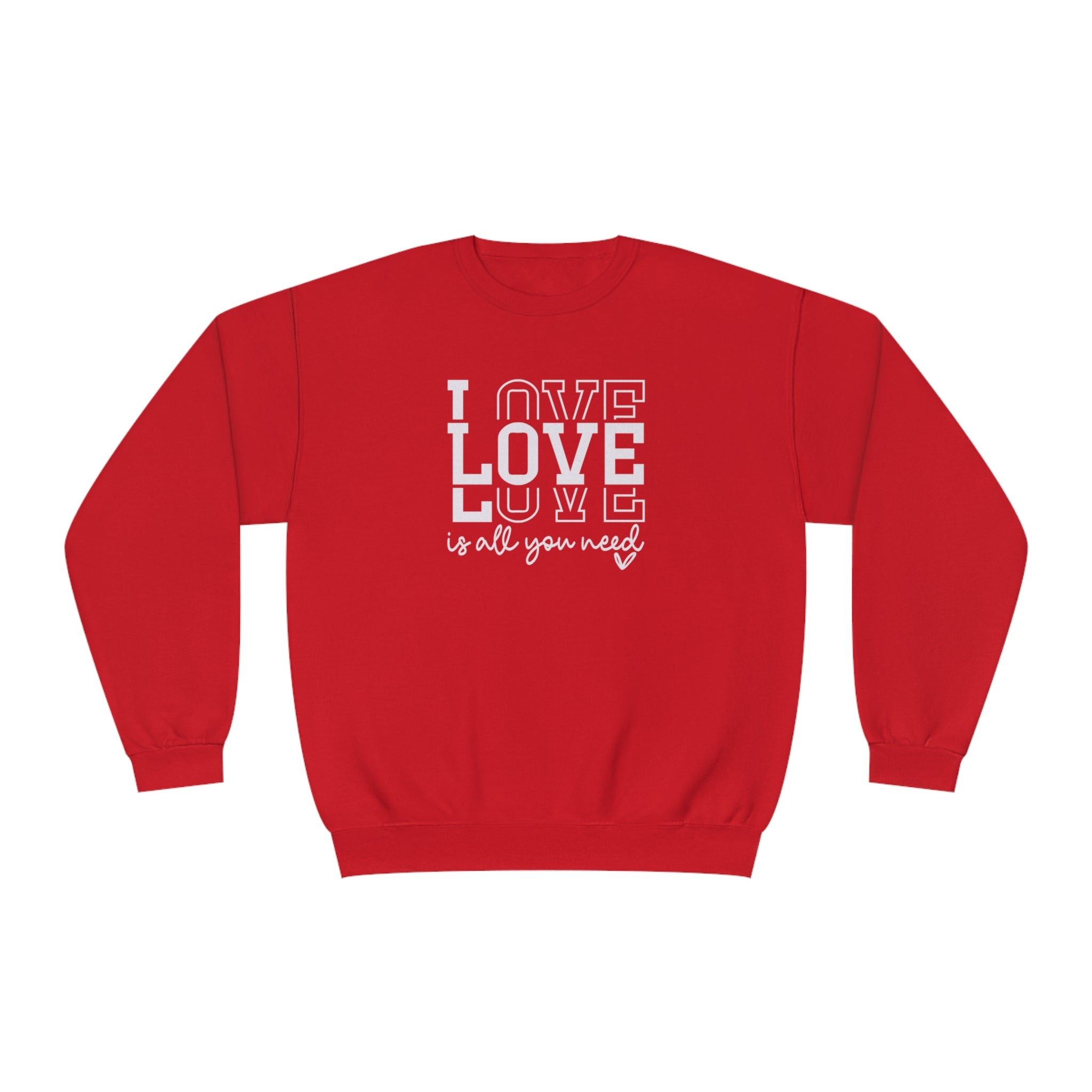 Valentines Sweatshirt Soft Pre-Shrunk Crewneck