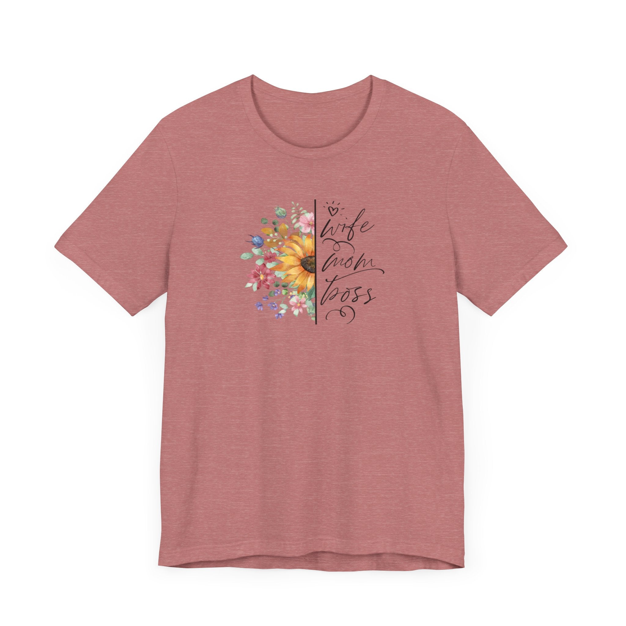 Mom Boss Cute Jersey Short Sleeve Tee