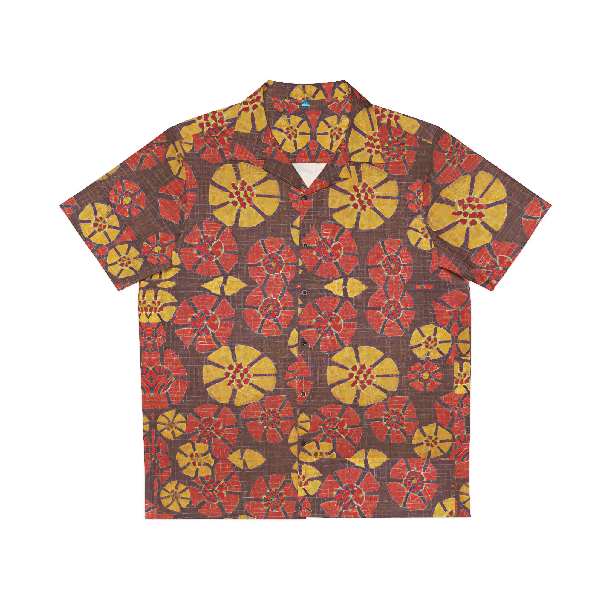 CV2 Boutique Retro Floral Unisex Hawaiian Shirt (AOP)