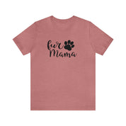 CV2 Boutique Jersey Short Sleeve Tee Fur Mama