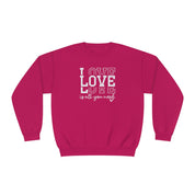 Valentines Sweatshirt Soft Pre-Shrunk Crewneck