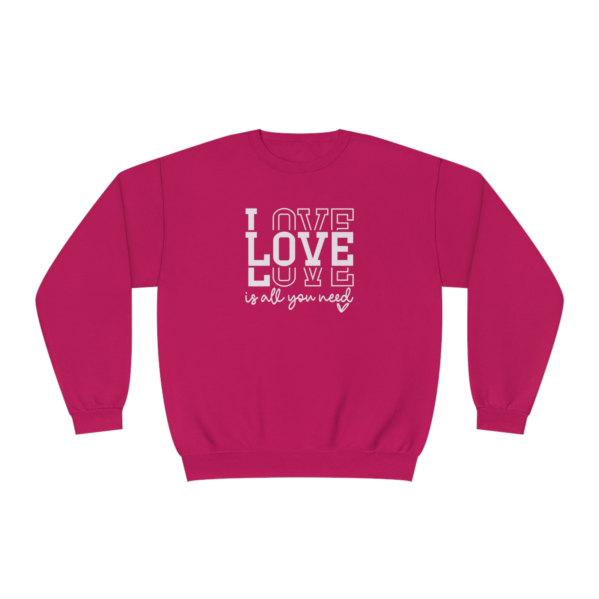 Valentines Sweatshirt Soft Pre-Shrunk Crewneck