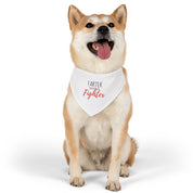 Cute Farter Not A Fighter Pet Bandana Collar