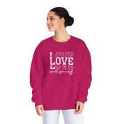 Valentines Sweatshirt Soft Pre-Shrunk Crewneck