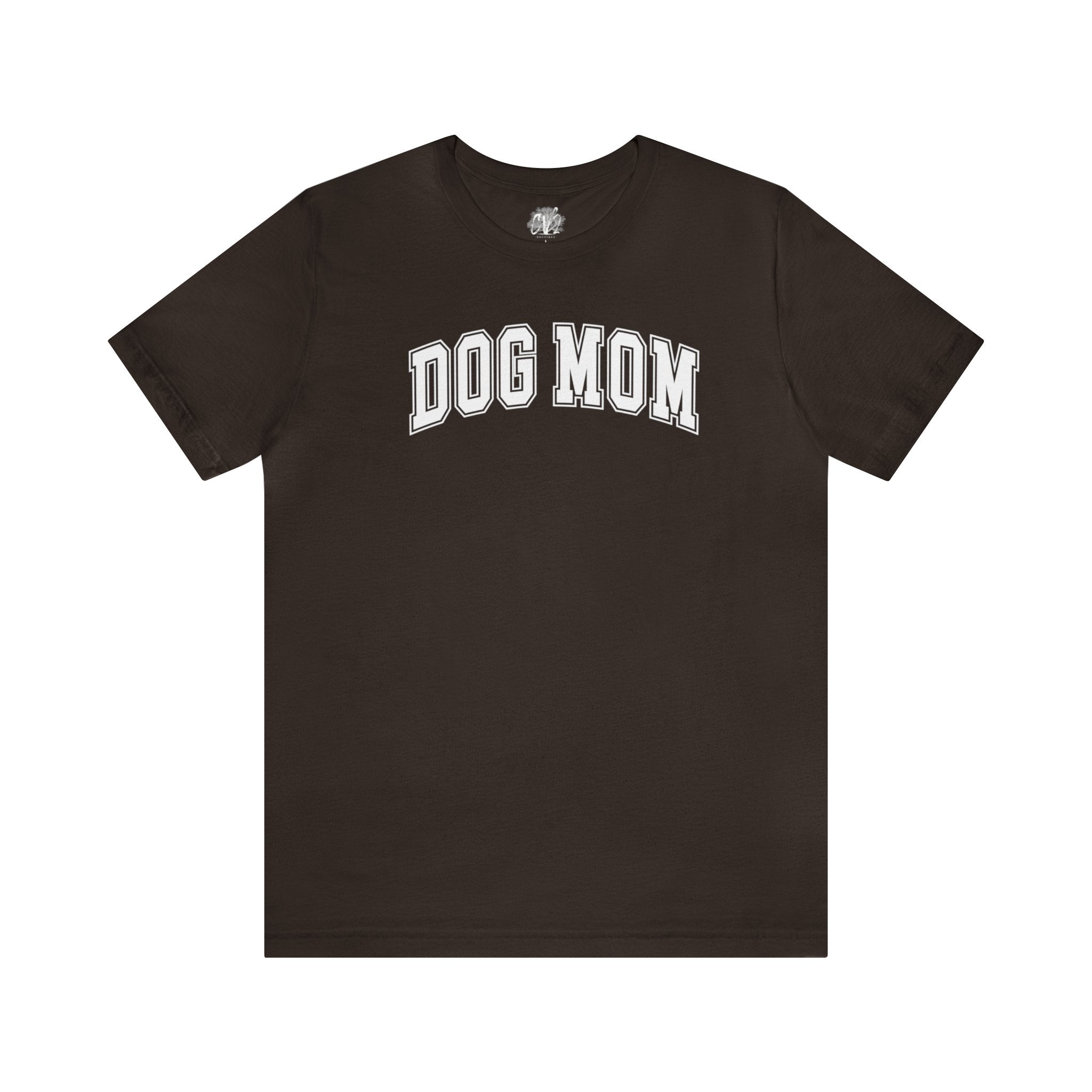 CV2 Boutique Dog Mom Short Sleeve Jersey Tee