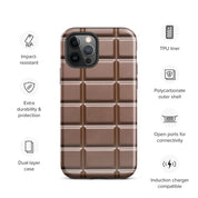 Funny Chocolate Bar Phone Case Compatible With iPhone®