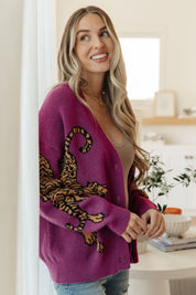 On the Prowl Tiger Cardigan