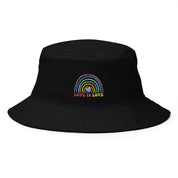 Rainbow Pride Love is Love Bucket Hat