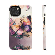 Tough Phone Cases, Case-Mate iPhone Samsung Compatible  Butterfly Floral