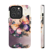 Tough Phone Cases, Case-Mate iPhone Samsung Compatible  Butterfly Floral